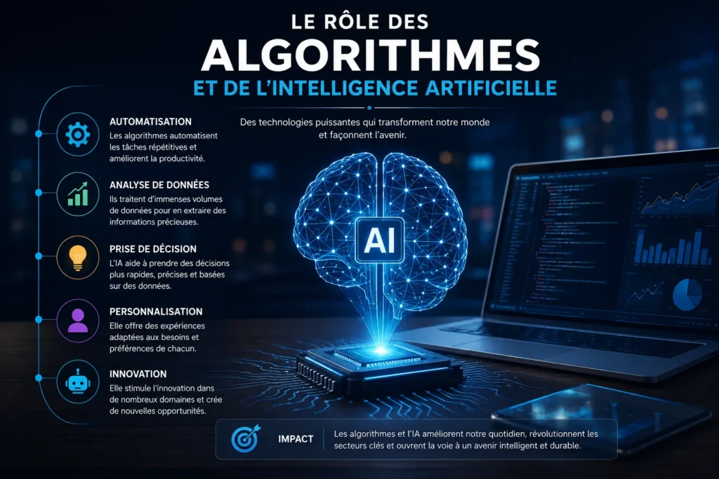 Le rôle des algorithmes et de l'intelligence artificielle